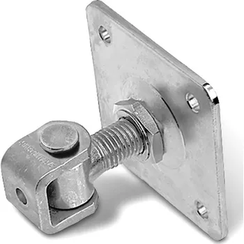 Pant M24 CR 24 P s přírubou a regulační maticí Silver zinc Rolling Center