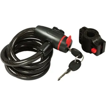 Zámek na kolo Zámek lanový s plastovým držákem 8 x 1200 mm FESTA