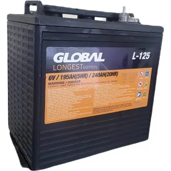 Trakční baterie Global L-125 6V 240Ah