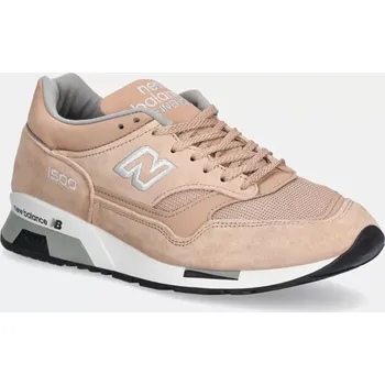 Pánská obuv Tenisky New Balance Made in UK, 42.5, béžová, 02X