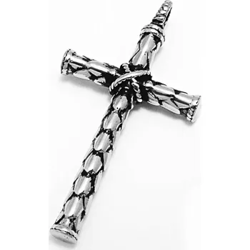 Přívěsek Ocelový přívěsek - Kříž / Cross (5844)