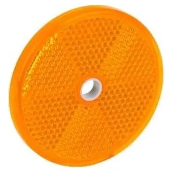 Příslušenství osvětlení automobilu Odrazka kulatá oranžová