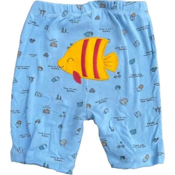 Chlapecké kraťasy Dětské bavlněné kraťasy s nášivkou Rybka 2