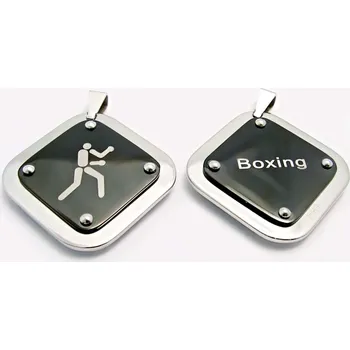 Přívěsek Ocelový přívěsek EXEED - Destička / Boxing (3460)