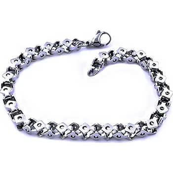 Šperk Ocelový Náramek - Hranol / Prism (8175)