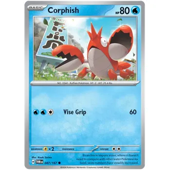 Karetní hra Pokémon TCG Corphish 047/167 - Reverse Holo