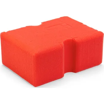 Optimum Big Red Sponge - specifická mycí houba s řezanou konstrukcí