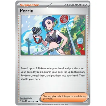 Sběratelská karetní hra Pokémon TCG Perrin 160/167 - Reverse Holo