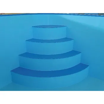 Bazén Plastové schody do bazénu vnitřní - hloubka 150 cm, šířka 100 cm