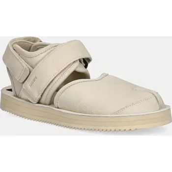 Dámské sandále Nubukové sandály Suicoke BITA-2-L béžová barva, BITA-2-L, 36.5, 80X