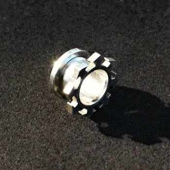 Piercing Tunel 12 mm STEEL (Arrow-Sun)