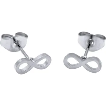 Náušnice Ocelové Náušnice - Symbol nekonečna / 8 (42389)