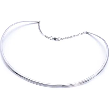 Náhrdelník Ocelový náhrdelník - Elegantní Tenká Obruč (9792)