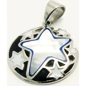 Přívěsek Ocelový přívěsek EXEED - Pearl C. star (3644M)