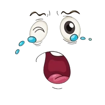 Nažehlovací obrázek - výraz tváře I (8,8 x 9,0 cm)