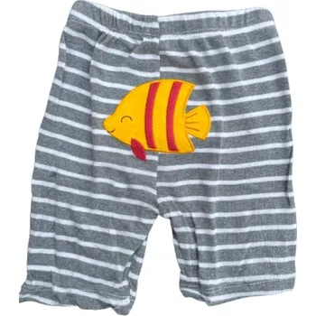 Chlapecké kraťasy Dětské bavlněné kraťasy s nášivkou Rybka 4