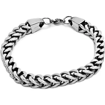 Náramek Ocelový náramek - Hranol 0,8 cm / Prism (7307)