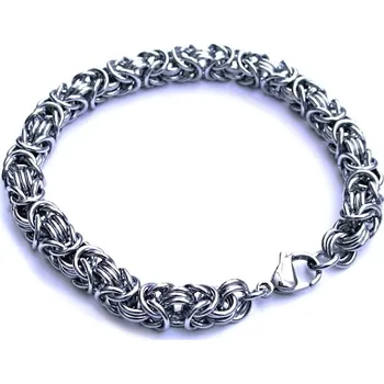 Náramek Ocelový náramek EXEED - Bizantská vazba / Bizantine chain (540)