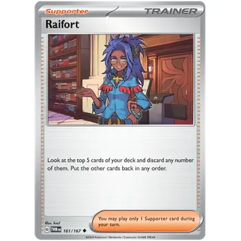 Sběratelská karetní hra Pokémon TCG Raifort 161/167