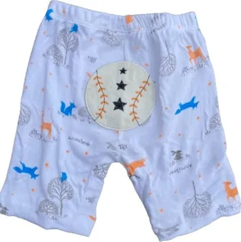 Chlapecké kraťasy Dětské bavlněné kraťasy s nášivkou Baseball 3