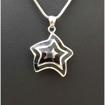 Přívěsek Ocelový přívěsek zn.EXEED - Black Star