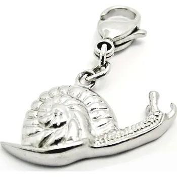 Přívěsek Ocelový přívěsek žužu - Šnek / Zuzu / Snail (3601)