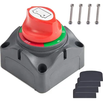 vypínač Bateriový propojovač 250A - 4 pozice (1, 2, OFF, 1 a 2)