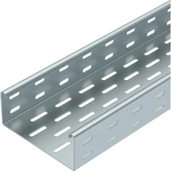 kabelová chránička OBO BETTERMANN Žlab SKS 615FS, pásově zinkováno, délka 3m 6056156