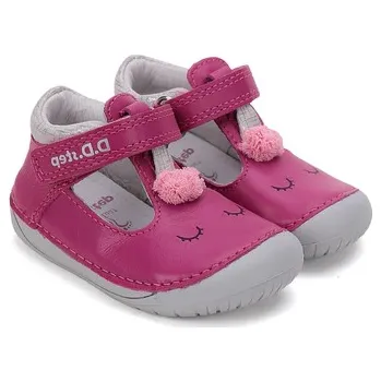 Dívčí sandály D.D.STEP BAREFOOT SANDÁLKY H070-51968 A DARK PINK (22) - 765057396222