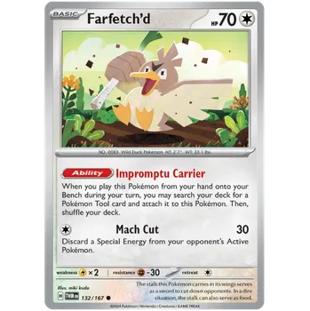 Sběratelská karetní hra Pokémon TCG Farfetch´d 132/167 - Reverse Holo
