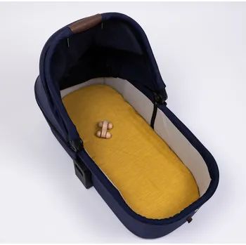 Prostěradlo Tulimese Prostěradlo do kočárku lněné sluníčkové