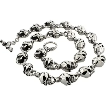 Náhrdelník Ocelový náhrdelník - Edward The Skull