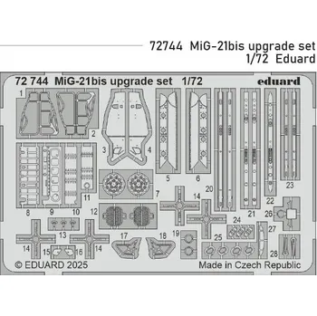 Plastikový model Eduard 1/72 MiG-21bis upgrade set (EDUARD)