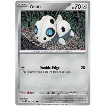 Karetní hra Pokémon TCG Aron 120/167 - Reverse Holo