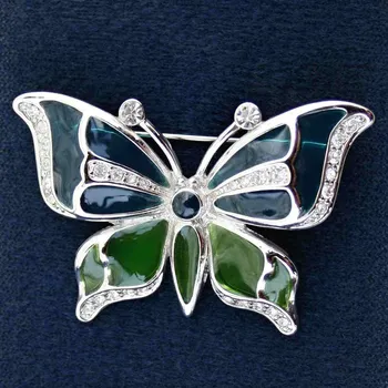 Brož Brož - Butterfly Swarovski comp. (09/273401)