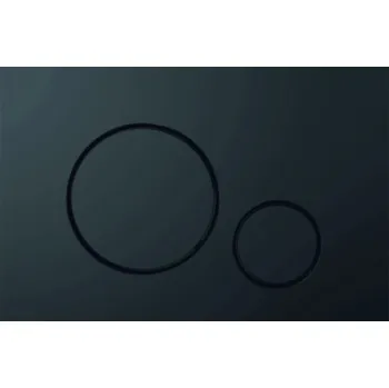 Splachovací tlačítko Splachovací tlačítko M678-GAM-01 / ŽLUTÝ/ CIRCLE BL / CIRCLE TOALETNÍ TLAČÍTKO MATNÁ ČERNÁ /