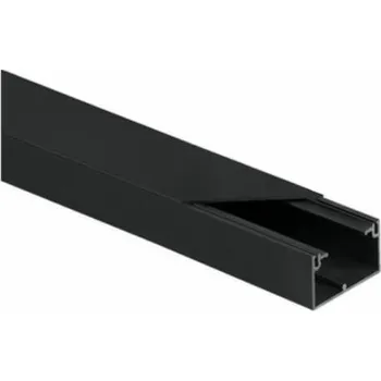 Rozvaděč Triton Sada elektroinstalačních lišt ČERNÁ CLS 40x25 2m (BALENÍ 10 ks)
