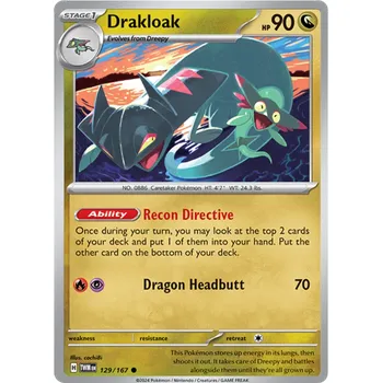 Karetní hra Pokémon TCG Drakloak 129/167 - Reverse Holo