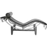 Lehátko LC4 černá kůže TP