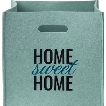 Úložný box Bisous Sweet Home 30 × 30 × 30 cm 24 l mátově zelený