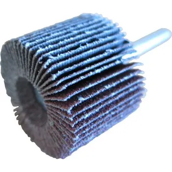 Brusný papír Vějíř brusný 40 x 30 mm K60 stopka 40 x 6 mm SFT hrncový