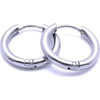 Náušnice Ocelové náušnice EXEED - Kroužky / Leštěné 1,7 cm (40580)