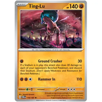 Karetní hra Pokémon TCG Ting-Lu 110/167 - Holo