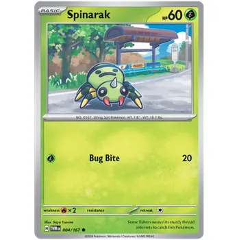 Sběratelská karetní hra Pokémon TCG Spinarak 004/167