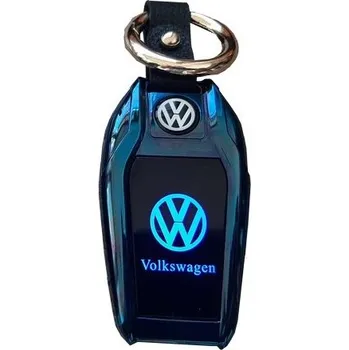 Zapalovač Nabíjecí USB zapalovač s LED světlem VOLKSWAGEN (Luxusní elektrický zapalovač )