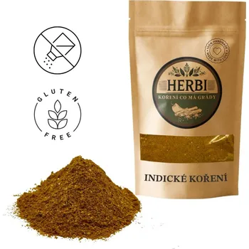 Koření Herbi Indické koření, 50 g – pikantní směs pro kari a orientální kuchyni