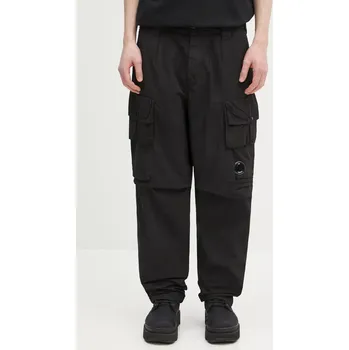 Pánské kalhoty Kalhoty C.P. Company pánské, černá barva, 18CMPA170A005991G, 52, 99X