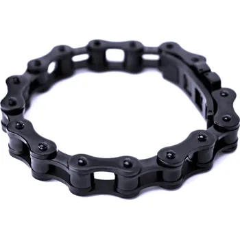Šperk Ocelový náramek - Řetěz / Chain / Black (8066)