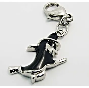 Přívěsek Ocelový přívěsek žužu - Čarodějnice / Zuzu / Witch (3595)