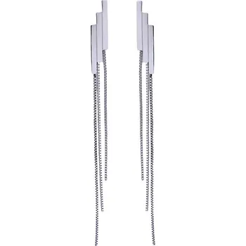 Náušnice Ocelové náušnice - Visací / venezia řetízky (42978)